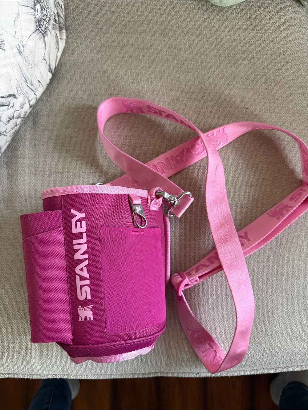 Stanley Pink Carrier Crossbody